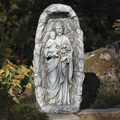 St. Joseph Garden LED Solar Figurine