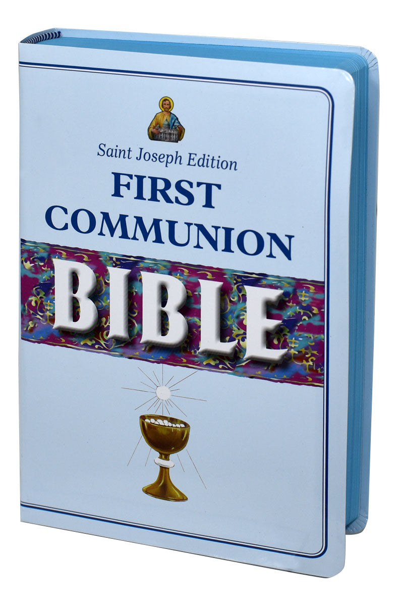 First Communion Catholic St. Joseph Edition Bible