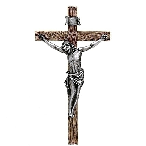 Antique Silver Crucifix