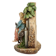 Joseph's Studio Mary and Joseph on Donkey Figure - "Flight To Egypt"