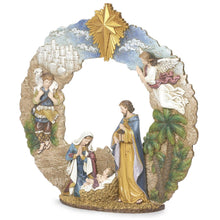 Joseph's Studio Lighted Nativity Wreath