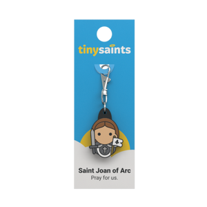 Saint Joan of Arc Tiny Saints Charm