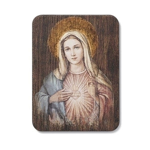IMMACULATE HEART OF MARY WALL PLAQUE