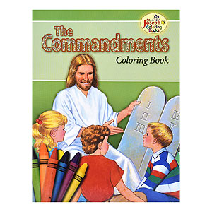 COMMANDMENTS COLORING BOOK