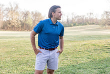 Marian Monogram Catholic Men's Performance Polo: 2XL