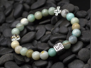 Faith / Cross Beaded Bracelet - Eden Merry Bracelet