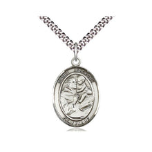 St. Anthony of Padua Oval Patron Saint Series Sterling Silver Medal