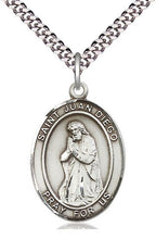 St. Juan Diego Oval Patron Saint Series Pendant