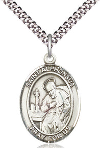 Sterling Silver St Alphonsus Pendant