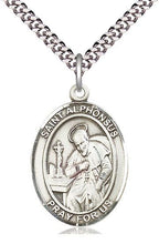St Alphonsus Oval Patron Saint Series Pendant