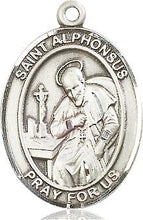 St Alphonsus Oval Patron Saint Series Pendant