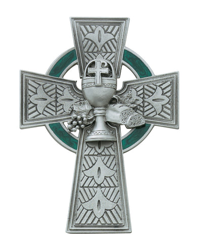 Pewter Celtic Communion Cross