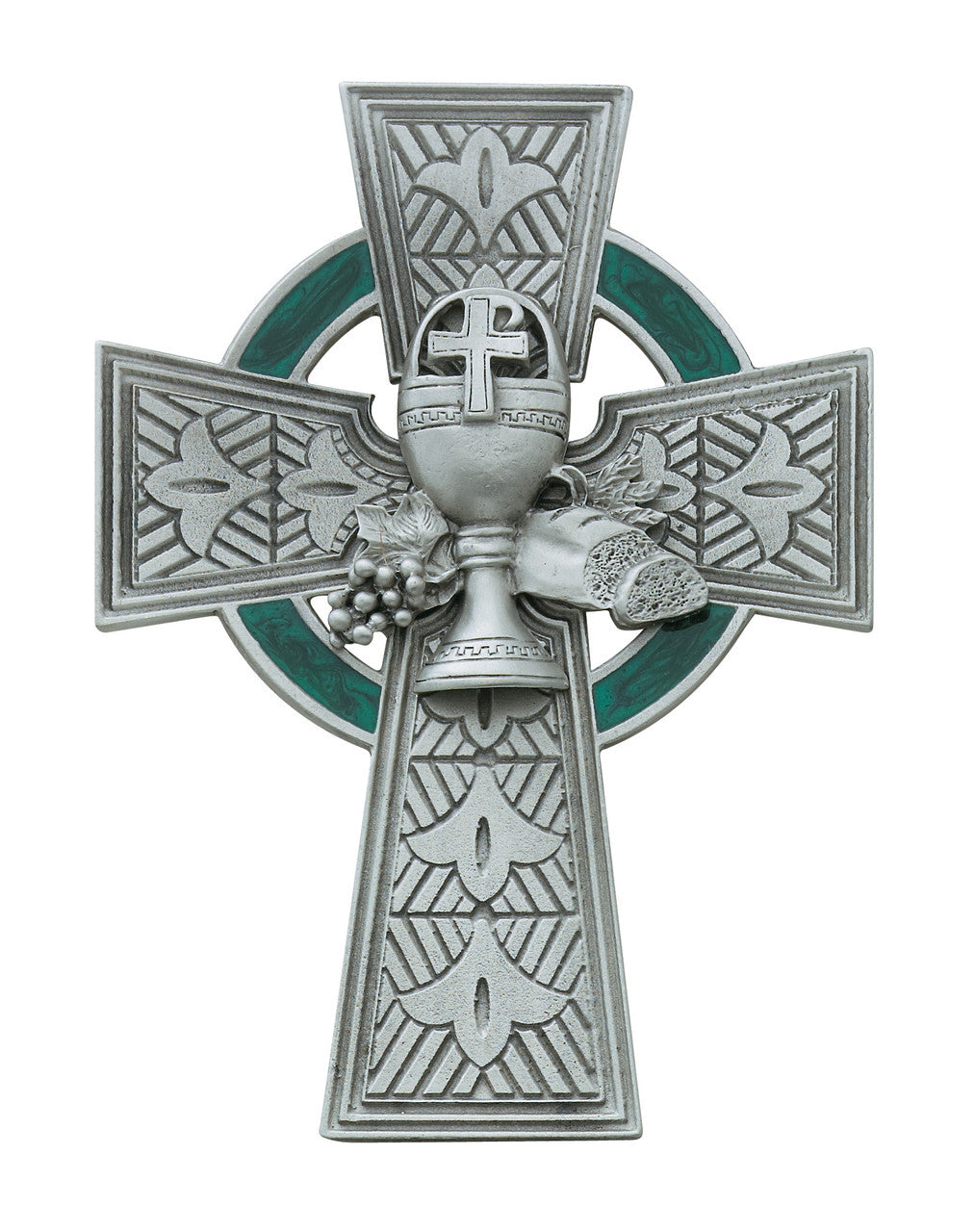 Pewter Celtic Communion Cross