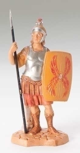 Marcus, the Soldier with a Spear - Life of Christ Figure - Fontanini Collection