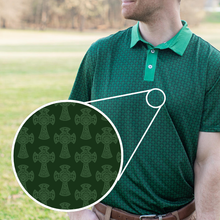 St. Patrick High Cross Catholic Men's Performance Polo: Large