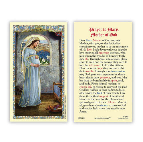 Prayer to Mary, Mother of God