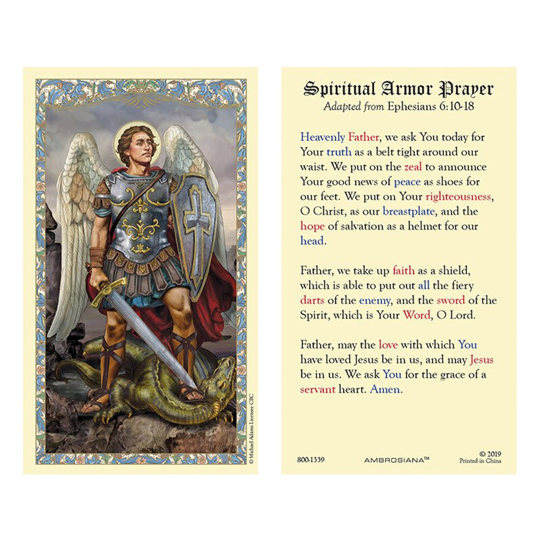 Spiritual Armor Prayer