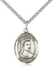St. Elizabeth of Hungary Oval Patron Saint Series Pendant