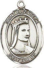 St. Elizabeth of Hungary Oval Patron Saint Series Pendant