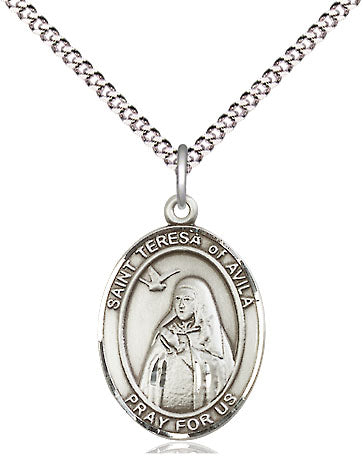 Sterling Silver St Teresa of Avila Pendant