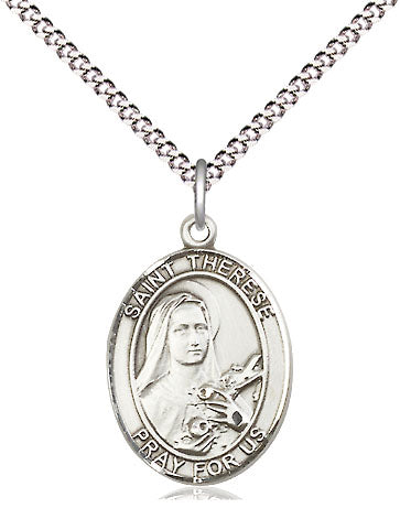 Sterling Silver St Therese of Lisieux Pendant