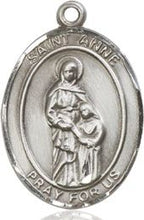St. Anne Oval Patron Saint Series Pendant