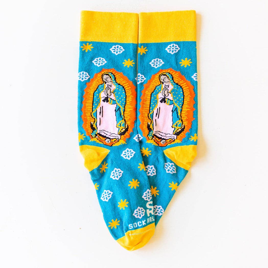 Our Lady of Guadalupe Adult Socks