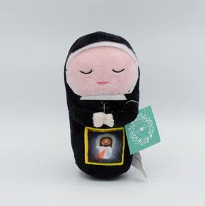 Mini Saint Faustina Plush Doll