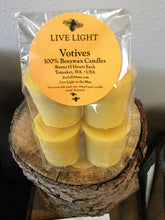 Beeswax Votive Candles 4 pack