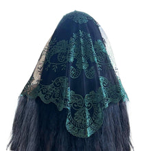Veil ~ St. Catalina Thomas - Green