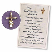 Cross Lapel Pin