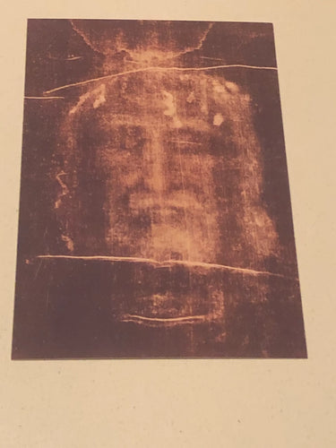 Holy Face of Jesus 4×6 Prayer Cards – Shroud of Turin