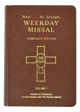 St. Joseph Weekday Missal (Vol. I / Advent To Pentecost): In Accordance With The Roman Missal
