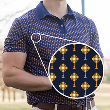 Monstrance Catholic Men's Performance Polo: 2XL