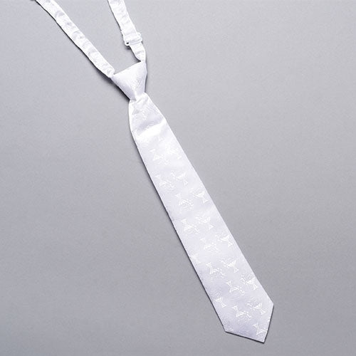 WHITE COMMUNION NECKTIE