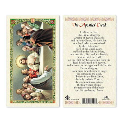 The Apostles' Creed Prayer Card