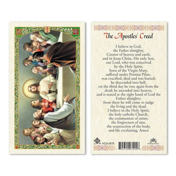 The Apostles' Creed Prayer Card