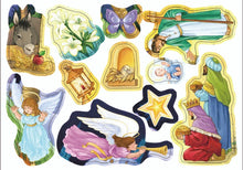 Kid's Nativity Sticker Advent Calendar