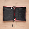 Those Who Trust Coral Pink Floral Faux Leather Classic Bible Cover - Isaiah 40:31
