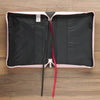 Under His Wings Pink Faux Leather Fashion Bible Cover - Psalm 91:4