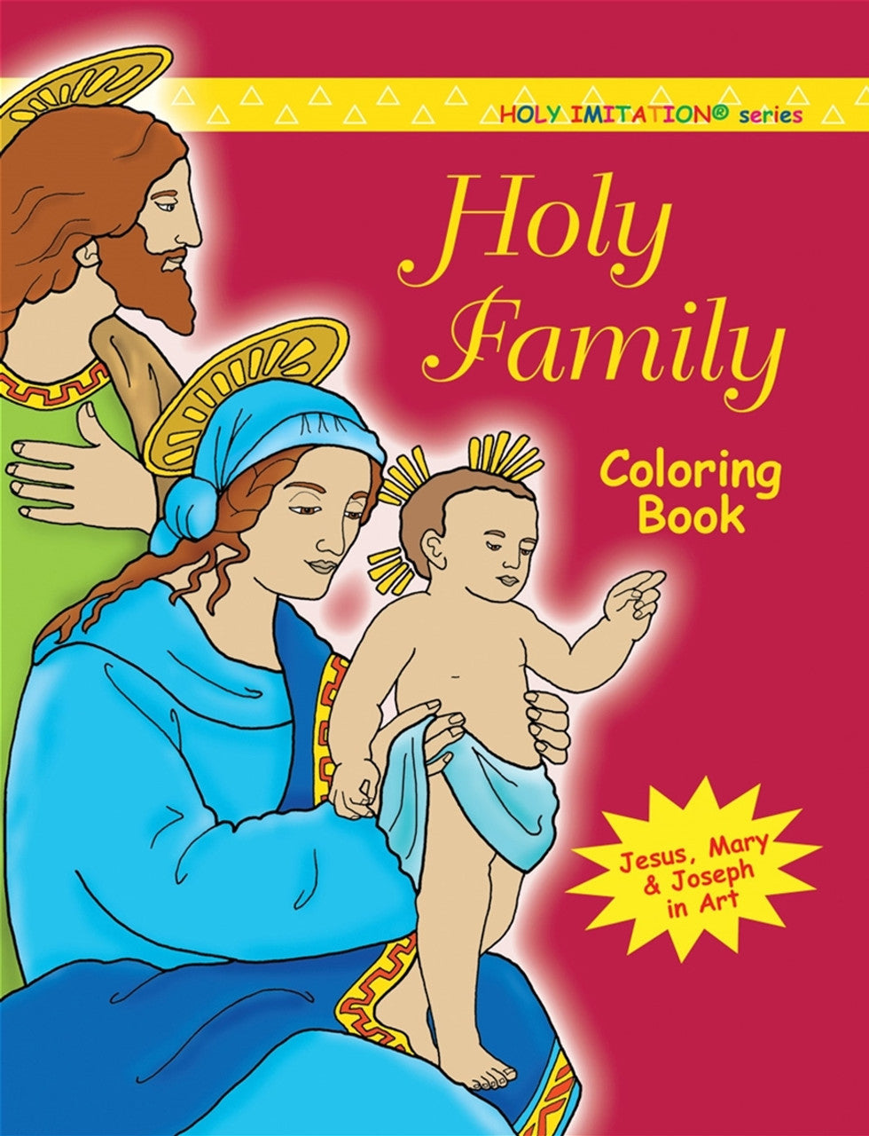 Holy Family Coloring Book