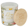 He Restores My Soul Calming Breeze Scented Candle in a Glass Jar - Psalm 23:3