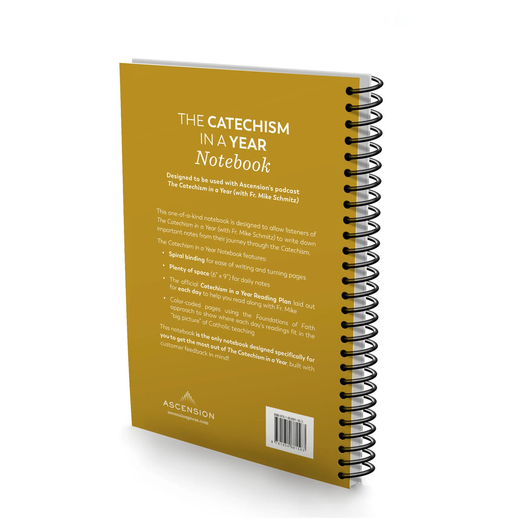 Catechumen Book The Catechism in a Year Notebook – Catholic Book & Gift Store