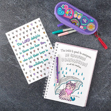 My Favorite Bible Verses Pink Spiral Coloring Book for Girls