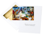 Boxed Newborn Child Christmas Cards