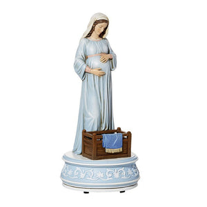 Mary, Mother of God with Cradle Musical