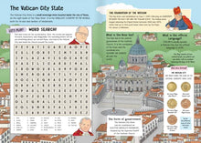 Discovering the Vatican: Interactive guide with Games, Activities, and Fun Facts to lean all about Vatican City