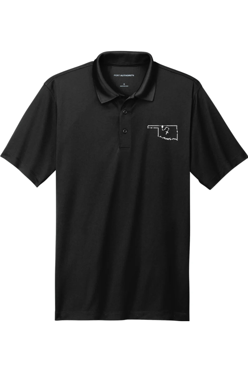 Oklahoma Catholic Rosary X-Large Polo