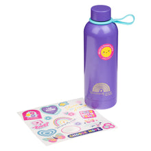 Wonderfully Made Stainless Steel Water Bottle with Stickers - Psalm 139:14