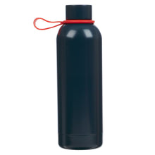 Strong and Courageous Blue Stainless Steel Water Bottle - Joshua 1:9